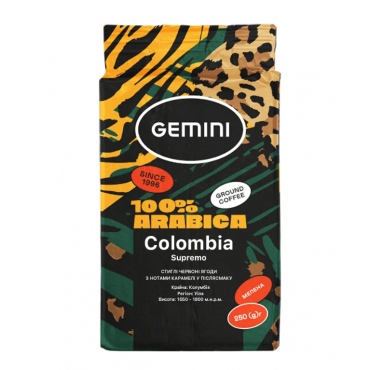 Кава мелена Colombia Supremo 0.25 кг